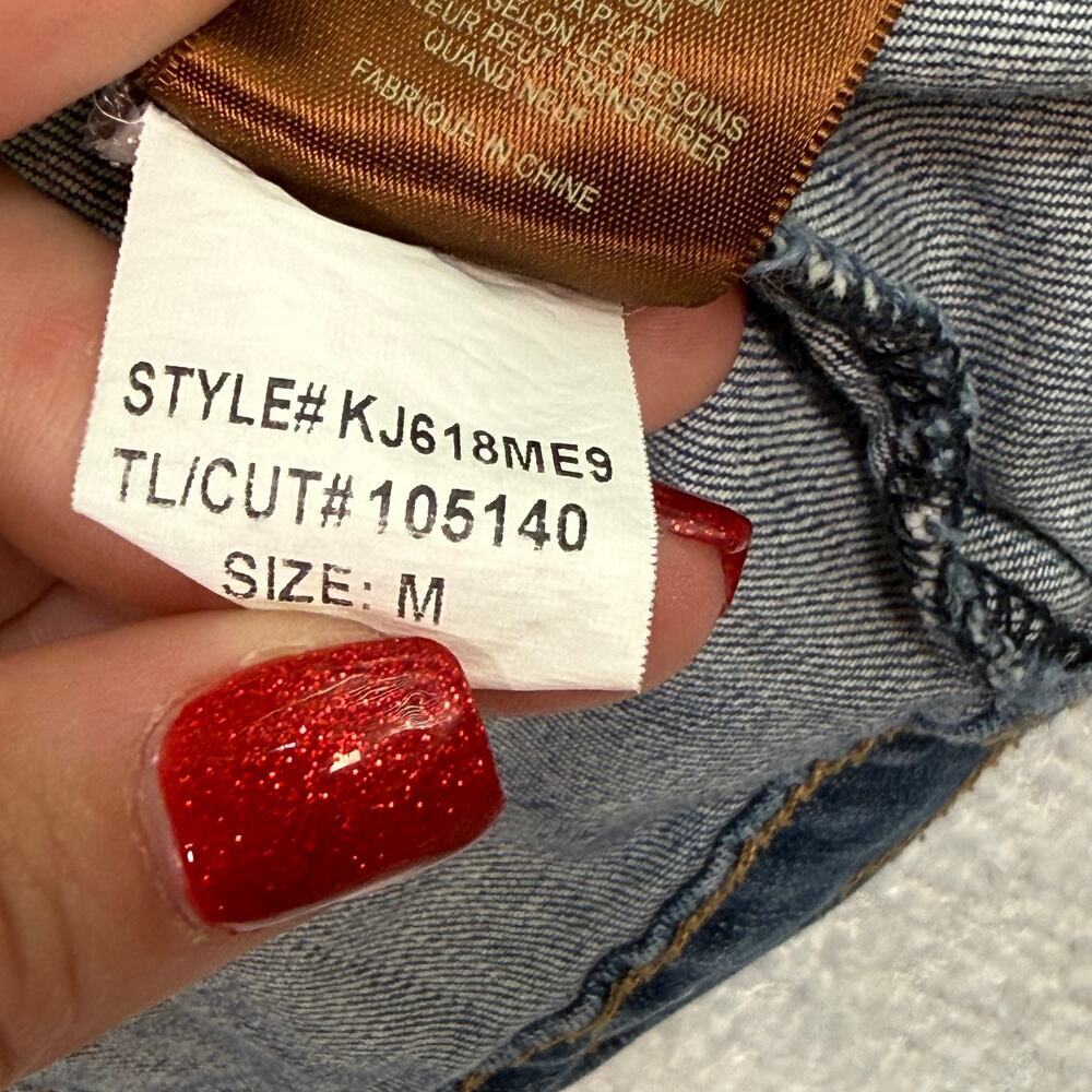 Kut from the Kloth womens Amelia denim jacket size med med wash - Picture 10 of 11